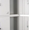 ΦΟΡΙΑΜΟΣ ΜΕΤΑΛΛΙΚΟΣ MALMOE HM5636.11 9 ΝΤΟΥΛΑΠΑΚΙΑ ΜΕ ΚΛΕΙΔΑΡΙΕΣ-ΓΚΡΙ 90x45x185Υεκ.