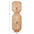 ΦΩΤΙΣΤΙΚΟ ΔΑΠΕΔΟΥ HM4359 ΜΕΤΑΛΛΟ-PAPER ROPE ΣΕ ΚΑΦΕ-2 ΛΑΜΠΕΣ Φ25x78,5Υεκ.