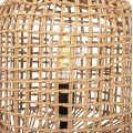 ΦΩΤΙΣΤΙΚΟ ΔΑΠΕΔΟΥ HM4359 ΜΕΤΑΛΛΟ-PAPER ROPE ΣΕ ΚΑΦΕ-2 ΛΑΜΠΕΣ Φ25x78,5Υεκ.