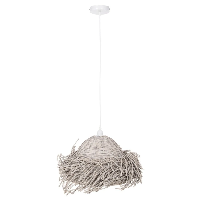 ΦΩΤΙΣΤΙΚΟ ΟΡΟΦΗΣ ΚΡΕΜΑΣΤΟ HM4349 SEAGRASS ΣΕ WHITEWASH ΧΡΩΜΑ Φ50x25-135Υεκ.