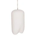 ΦΩΤΙΣΤΙΚΟ ΟΡΟΦΗΣ ΚΡΕΜΑΣΤΟ LOGKY HM4704.02L--FIBER CEMENT ΛΕΥΚΟ 35x35x67Υεκ