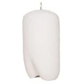ΦΩΤΙΣΤΙΚΟ ΟΡΟΦΗΣ ΚΡΕΜΑΣΤΟ LOGKY HM4704.02L--FIBER CEMENT ΛΕΥΚΟ 35x35x67Υεκ