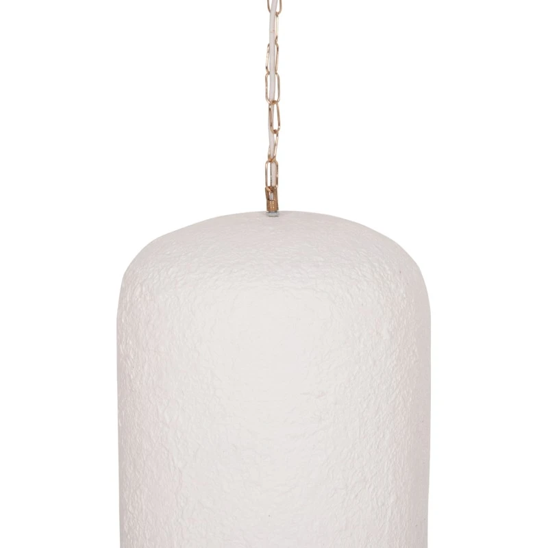 ΦΩΤΙΣΤΙΚΟ ΟΡΟΦΗΣ ΚΡΕΜΑΣΤΟ LOGKY HM4704.02L--FIBER CEMENT ΛΕΥΚΟ 35x35x67Υεκ