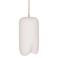ΦΩΤΙΣΤΙΚΟ ΟΡΟΦΗΣ ΚΡΕΜΑΣΤΟ LOGKY HM4704.02S--FIBER CEMENT ΛΕΥΚΟ Φ24x47Υεκ