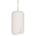 ΦΩΤΙΣΤΙΚΟ ΟΡΟΦΗΣ ΚΡΕΜΑΣΤΟ LOGKY HM4704.02S--FIBER CEMENT ΛΕΥΚΟ Φ24x47Υεκ