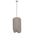 ΦΩΤΙΣΤΙΚΟ ΟΡΟΦΗΣ ΚΡΕΜΑΣΤΟ LOGKY HM4704.03L--FIBER CEMENT ΓΚΡΙ 35x35x67Υεκ