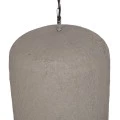 ΦΩΤΙΣΤΙΚΟ ΟΡΟΦΗΣ ΚΡΕΜΑΣΤΟ LOGKY HM4704.03L--FIBER CEMENT ΓΚΡΙ 35x35x67Υεκ