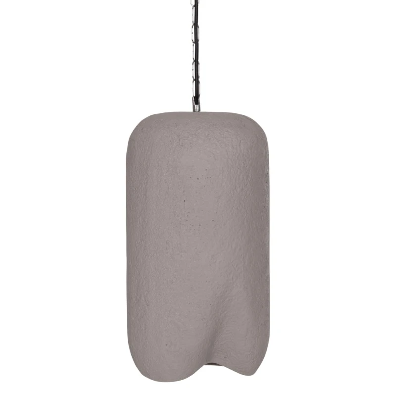 ΦΩΤΙΣΤΙΚΟ ΟΡΟΦΗΣ ΚΡΕΜΑΣΤΟ LOGKY HM4704.03S--FIBER CEMENT ΓΚΡΙ Φ24x47Υεκ