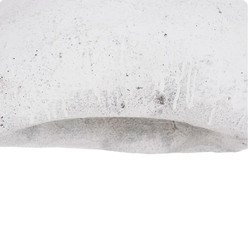 ΦΩΤΙΣΤΙΚΟ ΟΡΟΦΗΣ ΜΕ ΟΨΗ ΠΕΤΡΑΣ STONER (M) HM4418.02 ΛΕΥΚΟ 55x45x40Υεκ.