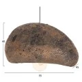 ΦΩΤΙΣΤΙΚΟ ΟΡΟΦΗΣ ΜΕ ΟΨΗ ΠΕΤΡΑΣ STONER (M) HM4418.03 ΓΚΡΙ/ΚΑΦΕ--55x45x40Υεκ.