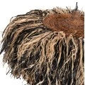 ΦΩΤΙΣΤΙΚΟ ΟΡΟΦΗΣ ORDEM HM4715 ΚΑΠΕΛΟ ΙΝΕΣ SISAL & ΜΠΑΝΑΝΑΣ-ΜΑΥΡΟ & ΦΥΣΙΚΟ Φ75εκ
