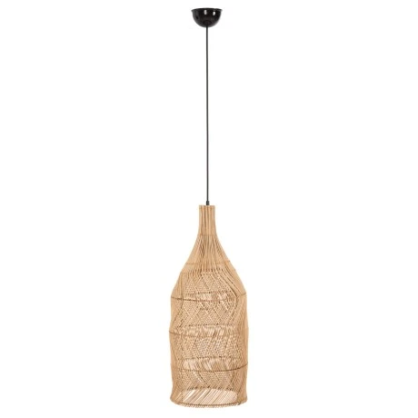 ΦΩΤΙΣΤΙΚΟ ΟΡΟΦΗΣ THEON HM7888 ΚΡΕΜΑΣΤΟ ΑΠΟ RATTAN ΣΕ ΦΥΣΙΚΟ ΧΡΩΜΑ Φ22x148Υ εκ.