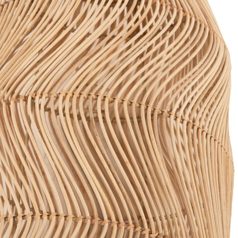 ΦΩΤΙΣΤΙΚΟ ΟΡΟΦΗΣ THEON HM7888 ΚΡΕΜΑΣΤΟ ΑΠΟ RATTAN ΣΕ ΦΥΣΙΚΟ ΧΡΩΜΑ Φ22x148Υ εκ.