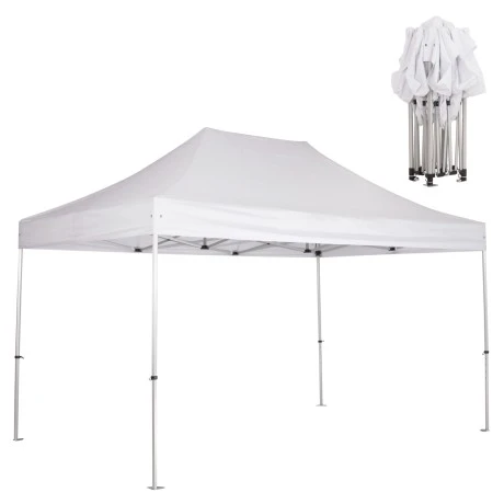 GAZEBO ΕΠΑΓΓΕΛΜΑΤΙΚΟ ΒΑΡΕΩΣ ΤΥΠΟΥ CRESSEN HM6306 ΠΤΥΣΣΟΜΕΝΟ ΑΛΟΥΜΙΝΙΟΥ 3x4,5x3,4Y