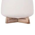ΓΛΑΣΤΡΑ ΕΣ.ΧΩΡΟΥ FRELLO HM4674.02L ΛΕΥΚΟ FIBER CEMENT--TEAK ΒΑΣΗ 29x29x23,5Υεκ.