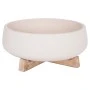 ΓΛΑΣΤΡΑ ΕΣ.ΧΩΡΟΥ FRELLO HM4674.02M ΛΕΥΚΟ FIBER CEMENT--TEAK ΒΑΣΗ 27x26,5x12Υεκ.