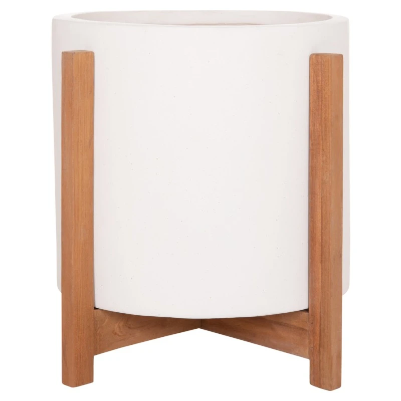 ΓΛΑΣΤΡΑ ΕΣΩΤ.ΧΩΡΟΥ HOFF HM4682.02M FIBER CEMENT ΛΕΥΚΟ-TEAK ΒΑΣΗ Φ40x39Υεκ