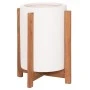 ΓΛΑΣΤΡΑ/ΚΑΣΠΟ ΕΣΩΤ.ΧΩΡΟΥ HOFF HM4682.02S FIBER CEMENT ΛΕΥΚΟ-TEAK ΒΑΣΗ Φ33x42Υεκ
