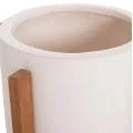 ΓΛΑΣΤΡΑ ΕΣΩΤ.ΧΩΡΟΥ HOFF HM4682.02S FIBER CEMENT ΛΕΥΚΟ-TEAK ΒΑΣΗ Φ33x42Υεκ
