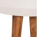 ΓΛΑΣΤΡΑ ΕΣΩΤ.ΧΩΡΟΥ QUAN HM4680.02L FIBER CEMENT ΛΕΥΚΟ--ΒΑΣΗ TEAK Φ38x62Υεκ