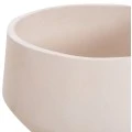 ΓΛΑΣΤΡΑ ΕΣΩΤ.ΧΩΡΟΥ QUAN HM4680.02S FIBER CEMENT ΛΕΥΚΟ--ΒΑΣΗ TEAK Φ37x36Υεκ
