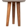 ΓΛΑΣΤΡΑ ΕΣΩΤ.ΧΩΡΟΥ QUAN HM4680.03L FIBER CEMENT ΓΚΡΙ--ΒΑΣΗ TEAK Φ38x62Υεκ