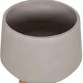 ΓΛΑΣΤΡΑ ΕΣΩΤ.ΧΩΡΟΥ QUAN HM4680.03L FIBER CEMENT ΓΚΡΙ--ΒΑΣΗ TEAK Φ38x62Υεκ