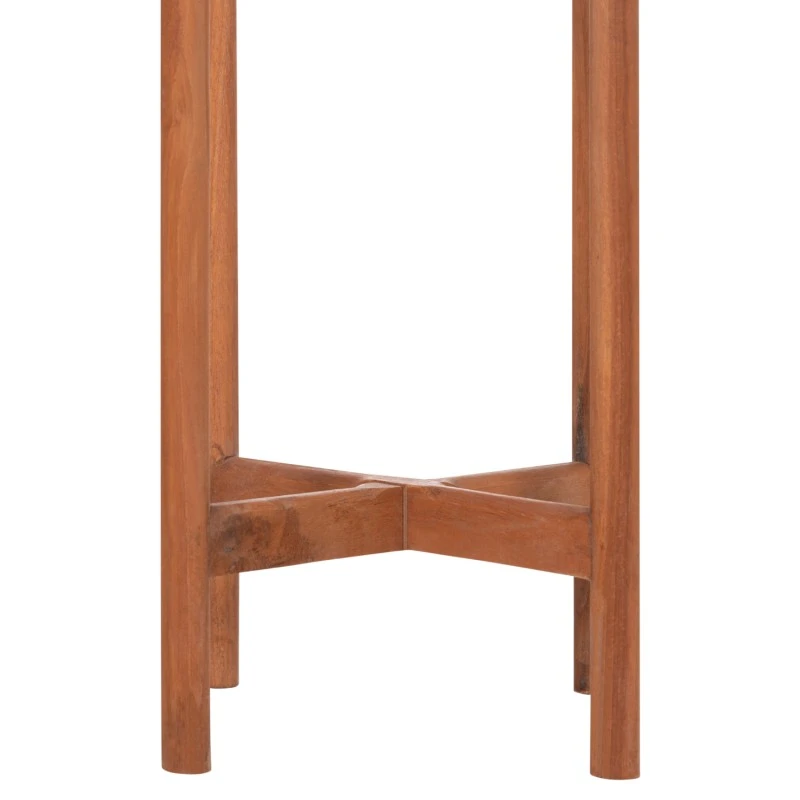 ΓΛΑΣΤΡΑ ΕΣΩΤ.ΧΩΡΟΥ RENTIL HM4683S FIBER CEMENT ΛΕΥΚΟ/ΜΑΥΡΟ--ΒΑΣΗ TEAK Φ23x60Υεκ