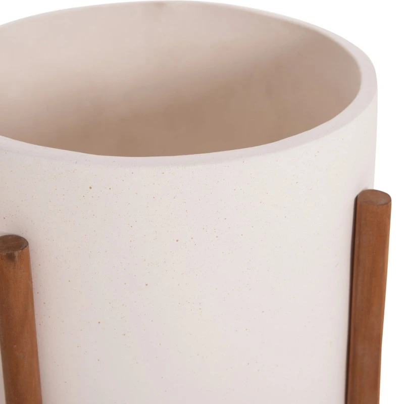 ΓΛΑΣΤΡΑ ΕΣΩΤ.ΧΩΡΟΥ RENTIL HM4684.02L FIBER CEMENT ΧΡΩΜΑ ΛΕΥΚΟ--ΒΑΣΗ TEAK Φ27x66Υεκ