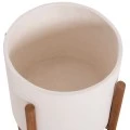 ΓΛΑΣΤΡΑ ΕΣΩΤ.ΧΩΡΟΥ RENTIL HM4684.02S FIBER CEMENT ΧΡΩΜΑ ΛΕΥΚΟ--ΒΑΣΗ TEAK Φ27x56Υ