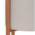 ΓΛΑΣΤΡΑ ΕΣΩΤ.ΧΩΡΟΥ RENTIL HM4684.03L FIBER CEMENT ΧΡΩΜΑ ΓΚΡΙ--ΒΑΣΗ TEAK Φ27x66Υ
