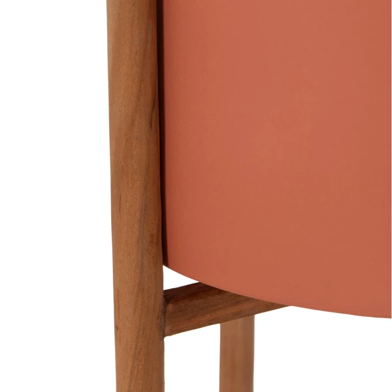 ΓΛΑΣΤΡΑ ΕΣΩΤ.ΧΩΡΟΥ RENTIL HM4684.08S FIBER CEMENT ΧΡΩΜΑ ΤΕΡΑΚΟΤΑ--ΒΑΣΗ TEAK Φ27x56Υ