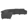 ΓΩΝΙΑΚΟΣ ΚΑΝΑΠΕΣ ΜΕ RECLINE ORACLE HM3290.01 ΓΚΡΙ ΥΦΑΣΜΑ 260x260x90(κάθισμα)x94Υεκ.
