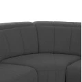 ΓΩΝΙΑΚΟΣ ΚΑΝΑΠΕΣ ΜΕ RECLINE ORACLE HM3290.01 ΓΚΡΙ ΥΦΑΣΜΑ 260x260x90(κάθισμα)x94Υεκ.