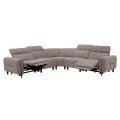 ΓΩΝΙΑΚΟΣ ΚΑΝΑΠΕΣ ΜΕ RECLINE ORACLE HM3290.02 ΜΠΕΖ ΥΦΑΣΜΑ 260x260x90(κάθισμα)x94Υεκ.