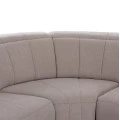 ΓΩΝΙΑΚΟΣ ΚΑΝΑΠΕΣ ΜΕ RECLINE ORACLE HM3290.02 ΜΠΕΖ ΥΦΑΣΜΑ 260x260x90(κάθισμα)x94Υεκ.