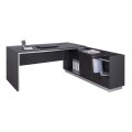 ΓΡΑΦΕΙΟ ΕΠΑΓΓΕΛΜΑΤΙΚΟ ΔΕΞΙΑ ΓΩΝΙΑ ROSEWOOD HM2112R 200X160X76Υ εκ.