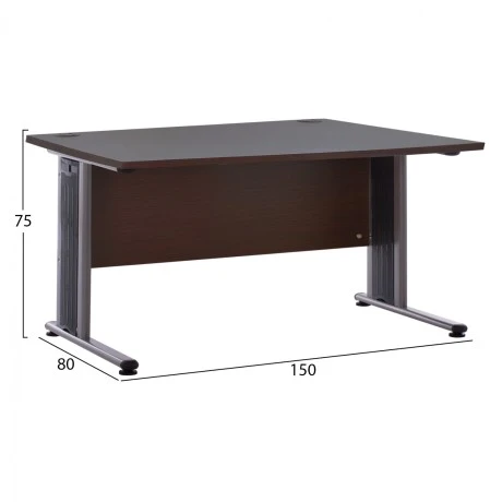 ΓΡΑΦΕΙΟ ΕΠΑΓΓΕΛΜΑΤΙΚΟ VALDEN HM2045.02 WENGE 150X80X75