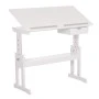 ΓΡΑΦΕΙΟ/ΣΧΕΔΙΑΣΤΗΡΙΟ ASCENT HM18289 MDF ΣΕ ΛΕΥΚΟ 109x55x87,5Υεκ