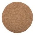 ΧΑΛΙ ΣΤΡΟΓΓΥΛΟ CRATER HM7847 MENDONG GRASS ΣΕ ΦΥΣΙΚΟ ΧΡΩΜΑ Φ100 εκ.