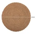 ΧΑΛΙ ΣΤΡΟΓΓΥΛΟ CRATER HM7848 MENDONG GRASS ΣΕ ΦΥΣΙΚΟ ΧΡΩΜΑ Φ120εκ.