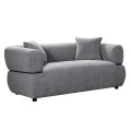 ΚΑΝΑΠΕΣ 2-ΘΕΣΙΟΣ ARCTIS HM3328.01 ΓΚΡΙ ΥΦΑΣΜΑ 169x88x88Υεκ.