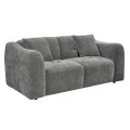 ΚΑΝΑΠΕΣ 2-ΘΕΣΙΟΣ JUNOA HM3334.01 ΓΚΡΙ ΥΦΑΣΜΑ 172x89x74Υεκ