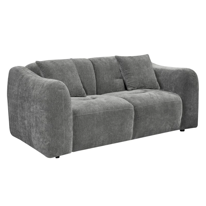 ΚΑΝΑΠΕΣ 2-ΘΕΣΙΟΣ JUNOA HM3334.01 ΓΚΡΙ ΥΦΑΣΜΑ 172x89x74Υεκ