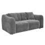 ΚΑΝΑΠΕΣ 2-ΘΕΣΙΟΣ JUNOA HM3334.01 ΓΚΡΙ ΥΦΑΣΜΑ 172x89x74Υεκ