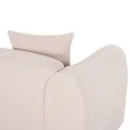 ΚΑΝΑΠΕΣ 2-ΘΕΣΙΟΣ JUNOA HM3334.02 ΕΚΡΟΥ ΥΦΑΣΜΑ 172x89x85Υεκ