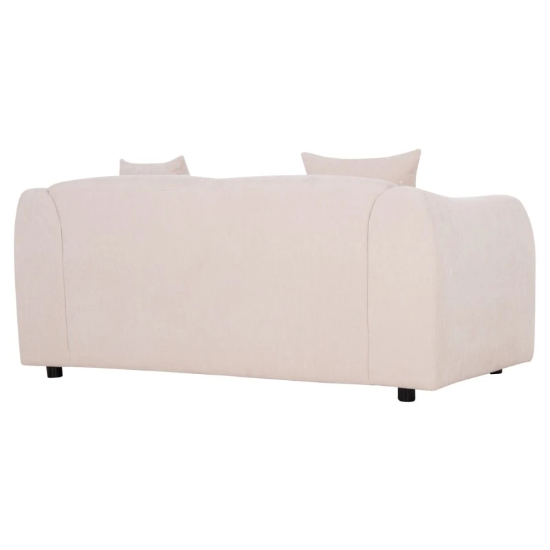 ΚΑΝΑΠΕΣ 2-ΘΕΣΙΟΣ JUNOA HM3334.02 ΕΚΡΟΥ ΥΦΑΣΜΑ 172x89x85Υεκ