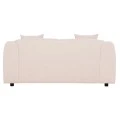 ΚΑΝΑΠΕΣ 2-ΘΕΣΙΟΣ JUNOA HM3334.02 ΕΚΡΟΥ ΥΦΑΣΜΑ 172x89x85Υεκ