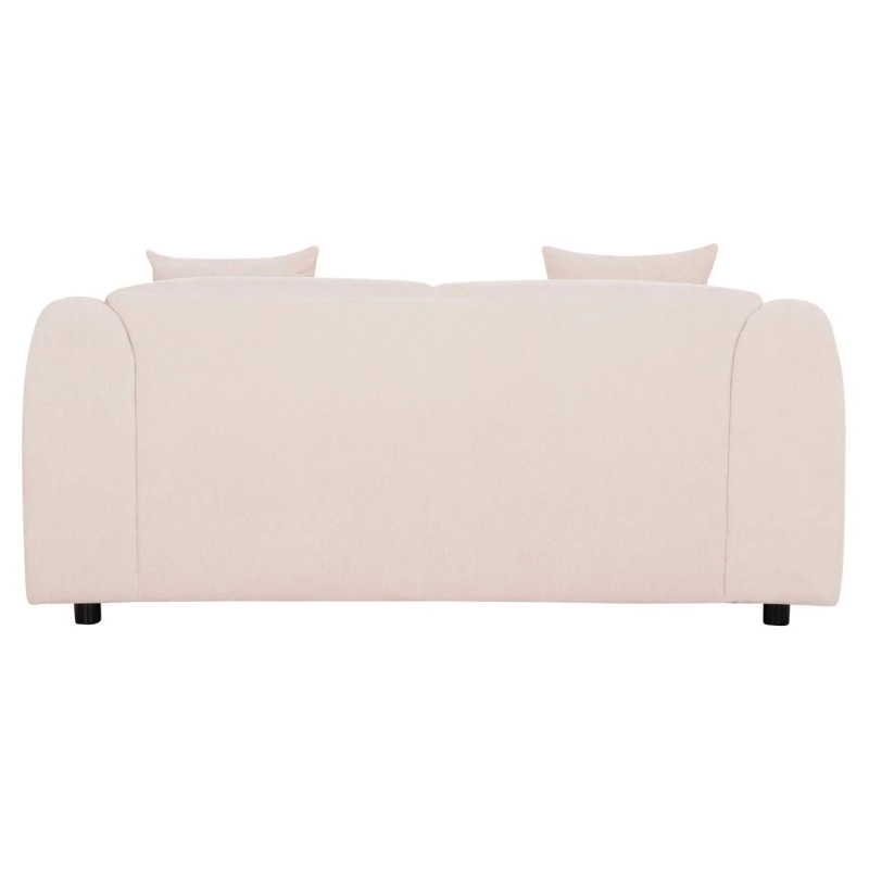 ΚΑΝΑΠΕΣ 2-ΘΕΣΙΟΣ JUNOA HM3334.02 ΕΚΡΟΥ ΥΦΑΣΜΑ 172x89x85Υεκ