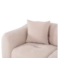 ΚΑΝΑΠΕΣ 2-ΘΕΣΙΟΣ JUNOA HM3334.02 ΕΚΡΟΥ ΥΦΑΣΜΑ 172x89x85Υεκ